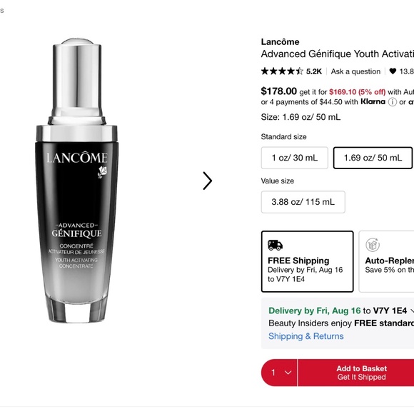 Clé de peau, Shideido, Lancôme - Luxury Skincare bundle - Picture 7 of 7